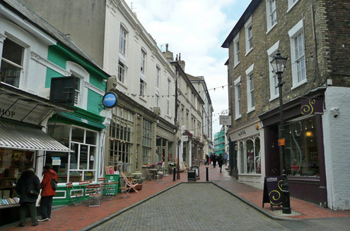 high street