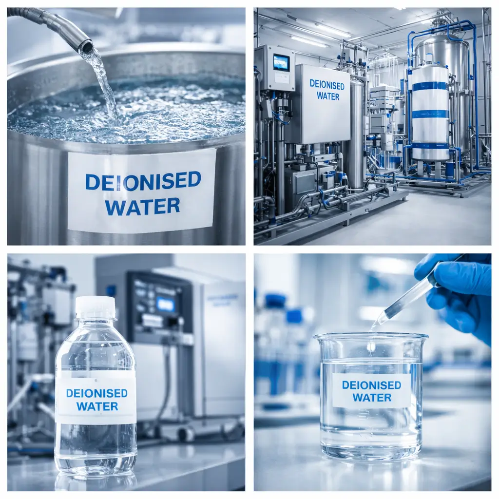 Benefits of deionised water