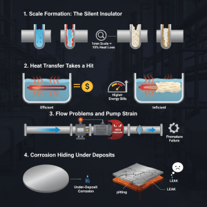 Mineral Build-Up in Industrial Systems: Causes & Prevention 2 What Actually Happens When Minerals Start Building Up?